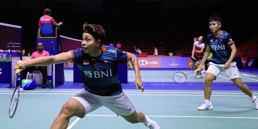 Hasil Singapore Open 2023 - Apriyani/Fadia Taklukkan Wakil Tuan Rumah walau dengan Susah Payah