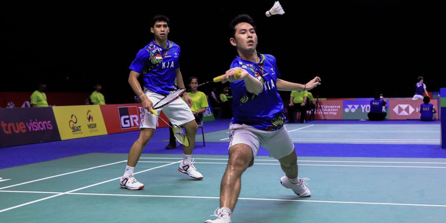 Meroket di Thailand Open 2023, Sabar/Reza Masih Tunggu Nasib Menuju Singapore Open 2023