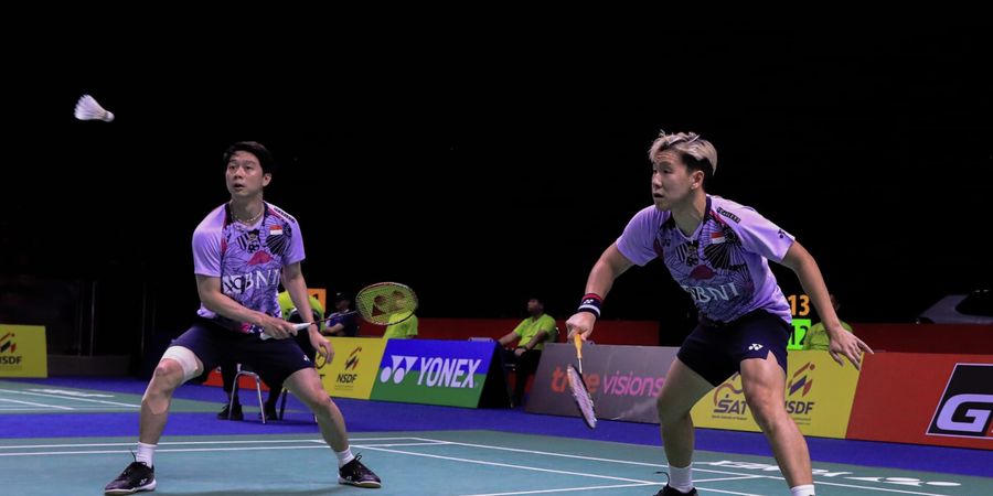 Hasil Thailand Open 2023 - Kebangkitan Marcus/Kevin Ambyar di Poin Kritis, Minions Tersingkir