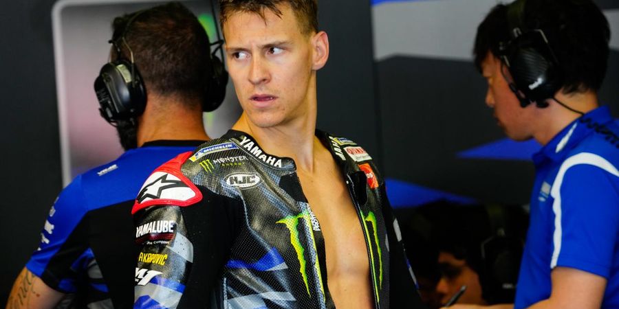 Lihat hal Ini di Yamaha, Fabio Quartararo Tak Sanggup Tutupi Kekesalannya