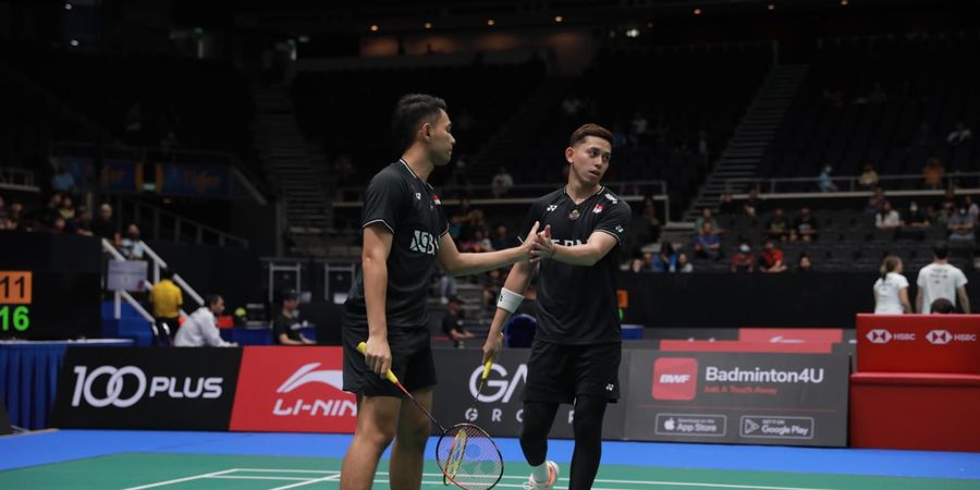 Hasil Korea Open 2023 - Fajar/Rian Menggila, Bikin Ganda Malaysia Kocar-kacir dan Comeback Sempurna