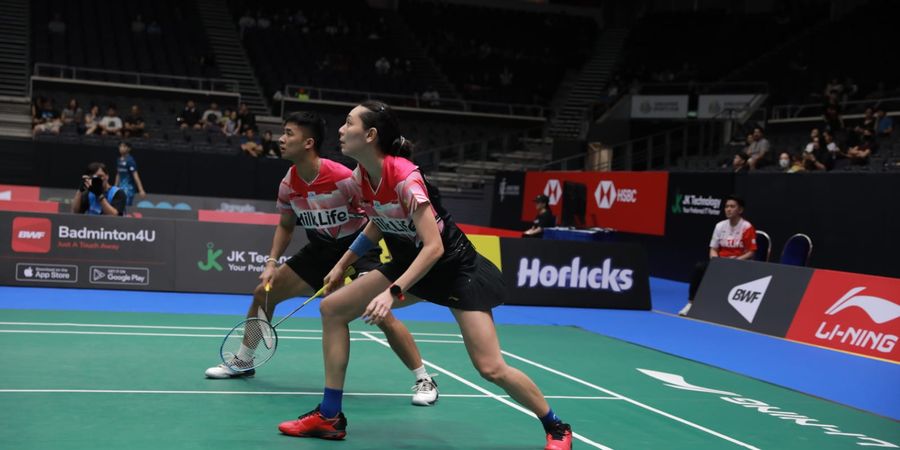 Singapore Open 2023 - Tersingkir Duluan, Dejan/Gloria Kurang Menguasai Medan