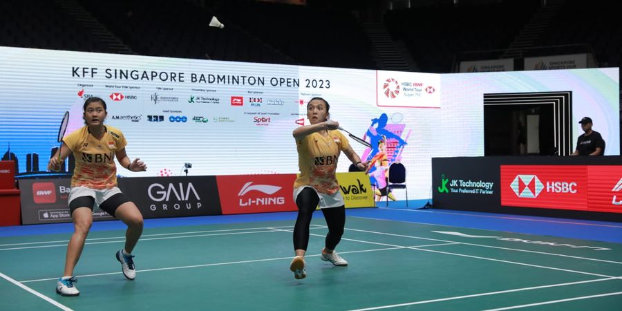 Hasil Singapore Open 2023 - Ana/Tiwi Tersingkir walau Paksa Eks Ganda Putri No 1 Main Rubber