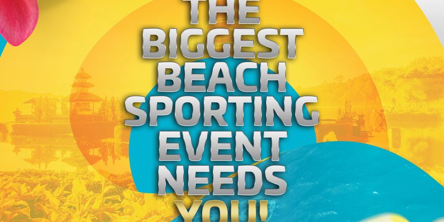 ANOC World Beach Games Bali 2023 Buka Program Volunteer
