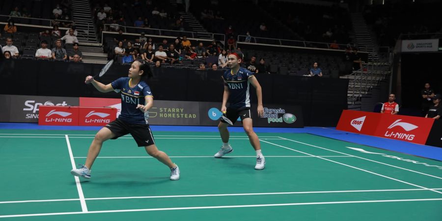 Hasil Singapore Open 2023 - Rinov/Pitha Masih Digdaya atas Praveen/Melati