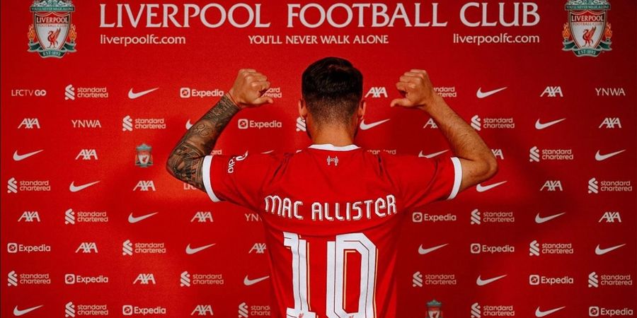 Alasan Alexis Mac Allister Ogah Pakai Nomor Warisan Steven Gerrard dan Pilih Jersei Keramat di Liverpool