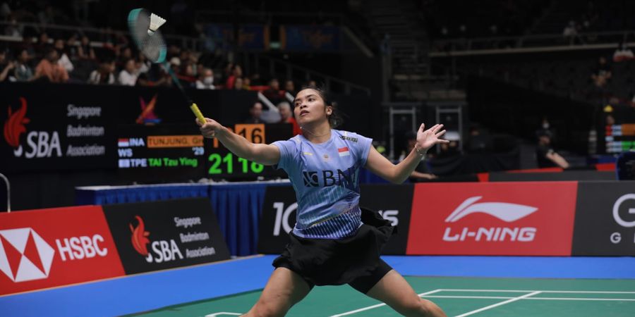 Hasil Indonesia Open 2023 - Bukan Harinya, Gregoria Takluk 2 Gim dari PV Sindhu