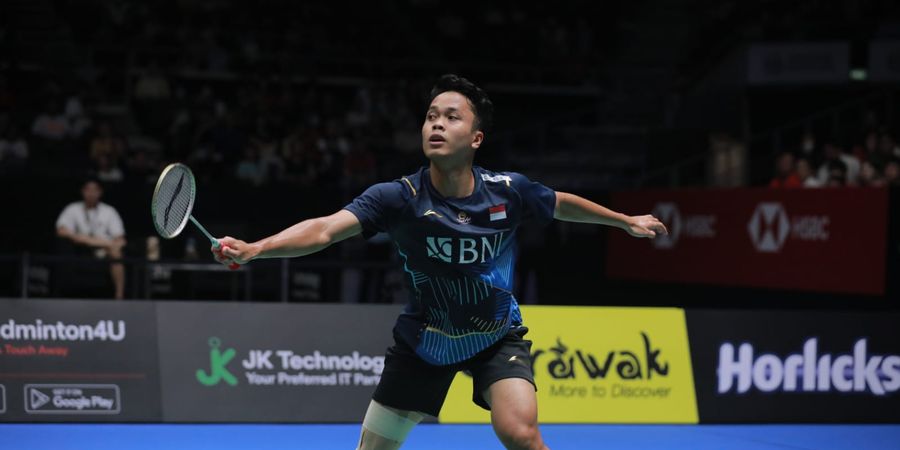 Final Singapore Open 2023 - Bagi Anthony, Beda Gelar Tahun Lalu dan Tahun Ini Cuma 1