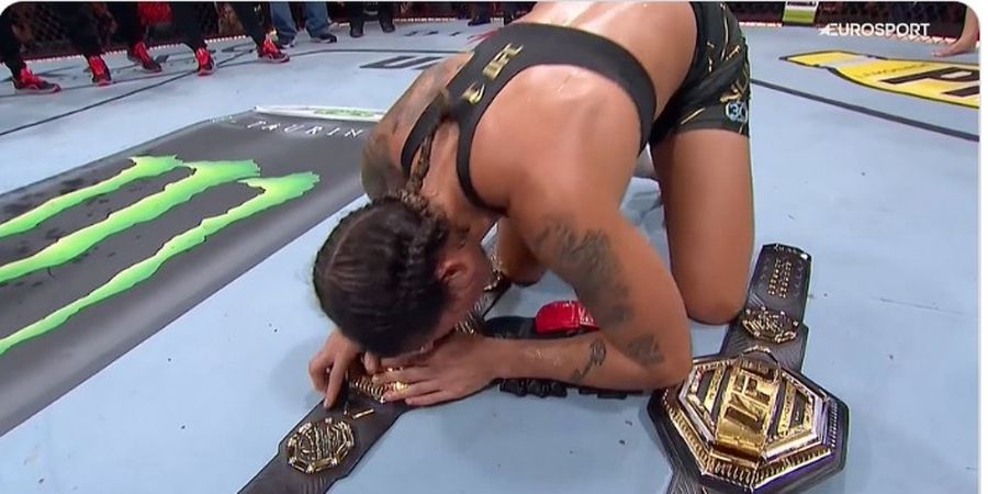 Hasil UFC 289 - Ratu Sejagat Pensiun dengan Aksi Kelewat Sakti, Amanda Nunes Bekuk Irene Aldana