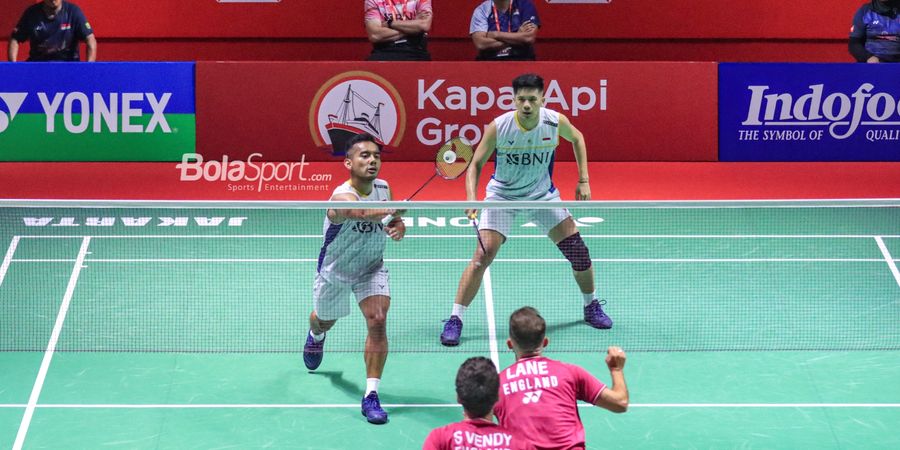 Hasil Indonesia Open 2023 - Pramudya/Yeremia Masih Jadi Momok Penjegal Fajar/Rian
