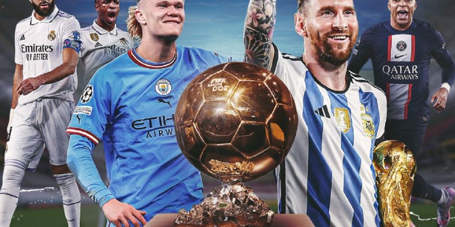 Bursa Ballon d'Or 2023 - Haaland Boleh Mentereng di Man City, tapi Masih Kalah Pamor dari Messi