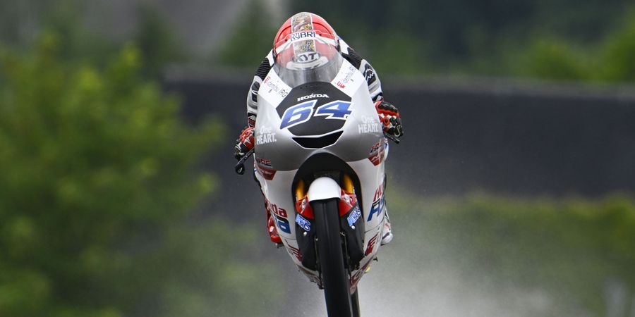 Moto3 Inggris 2023 - Genangan Air Bukan Masalah,  Hal Ini yang Jegal Mario Aji
