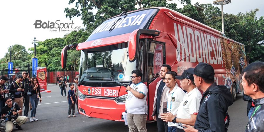 PSSI Dikasih Bus Baru Timnas Indonesia untuk Melawan Argentina