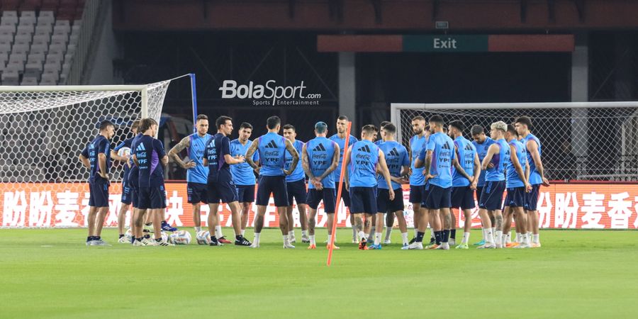 Lionel Scaloni Sanjung Kualitas Stadion, Skuad Argentina Nyaman Latihan di SUGBK