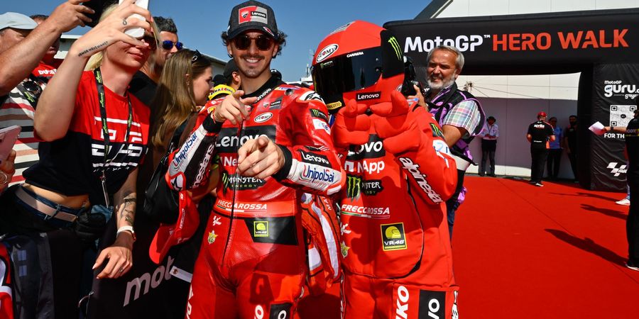 MotoGP Belanda 2023 - Seperti Bosan Terlalu Dominan, Francesco Bagnaia Ngarep Lebih Banyak Pesaing di Assen