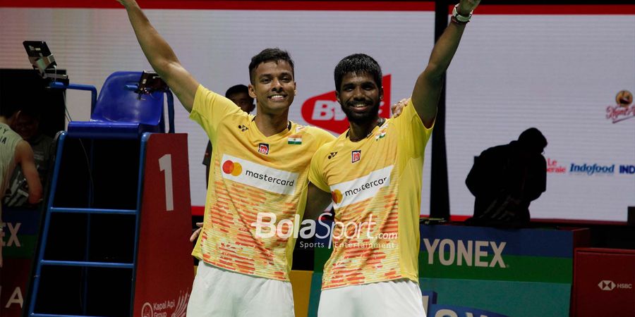 Hasil Korea Open 2023 - Gulingkan Duo China, Fajar/Rian Ditunggu Ganda Putra India di Final