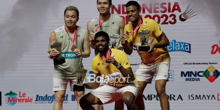 Rekap Final Indonesia Open 2023 - Tuan Rumah Runner-up dan Kekalahan Tak Wajar Juara Dunia Ganda Putra
