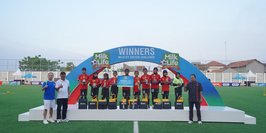 MilkLife Soccer Challenge 2023 Sukses Lahirkan Calon Pesepak Bola Putri Masa Depan