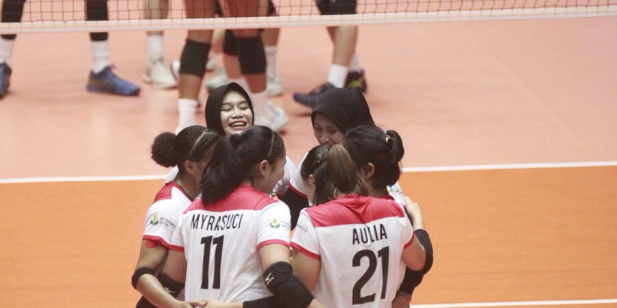 Hasil AVC Challenge Cup 2023 - Tumbangkan Filipina, Indonesia Juarai Grup A