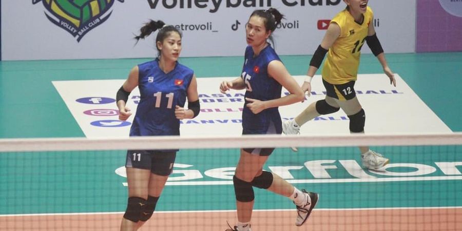 AVC Challenge Cup 2023 - Indonesia Hati-hati, Vietnam Segel Tempat ke Semifinal Duluan