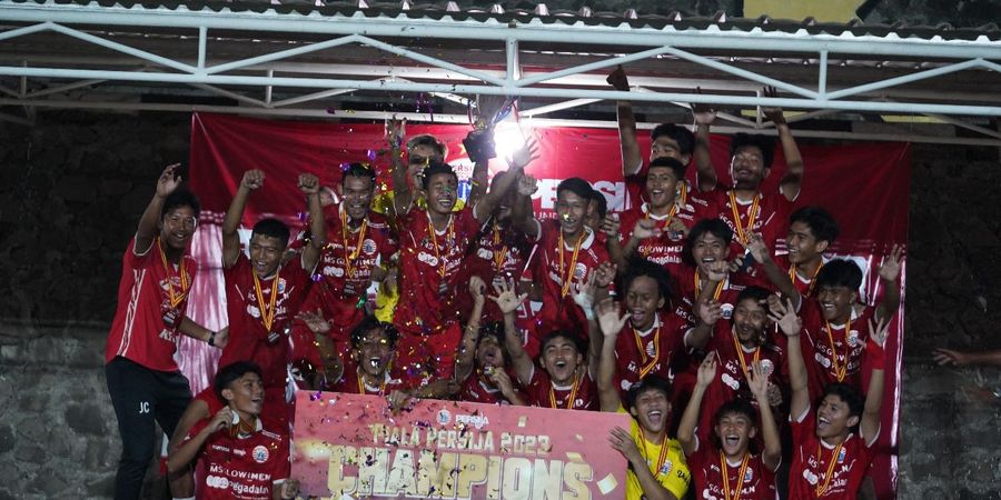 Persija Muda Jadi Juara Piala Persija Series 1, Berpeluang Gabung ke Persija Jakarta