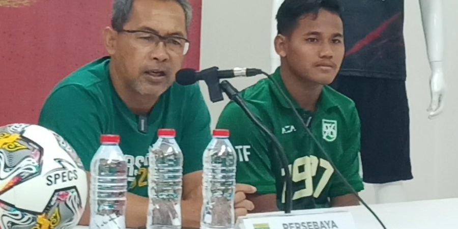 Kata Aji Santoso Usai Persebaya Menang Dramatis atas Persis Solo