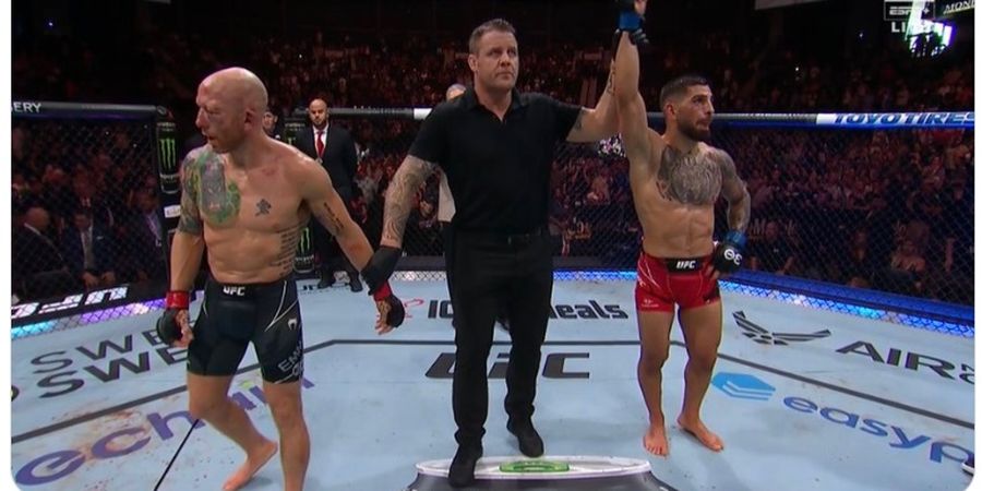 Hasil UFC Jacksonville - Alotnya Jagoan 38 Tahun, Ilia Topuria Hanya Menang Angka