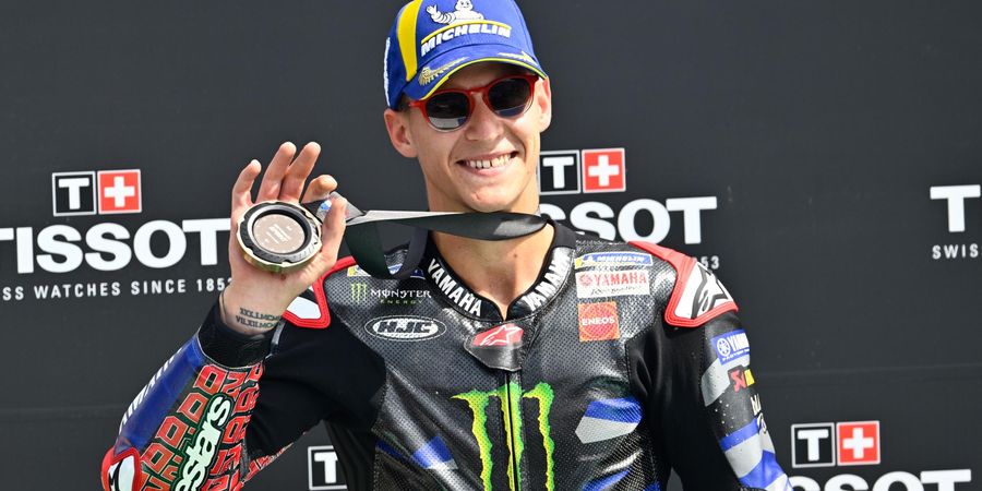 MotoGP Belanda 2023 - Dapat Cedera Tambahan, Fabio Quartararo Tetap Tersenyum