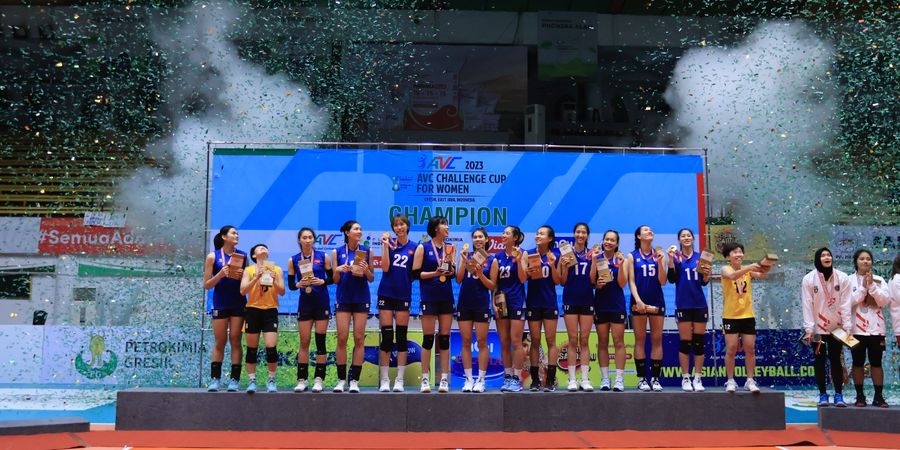 AVC Challenge Cup 2023 - Peringkat Tim Voli Putri Vietnam Naik dan Cetak Sejarah Usai Kalahkan Indonesia pada Final