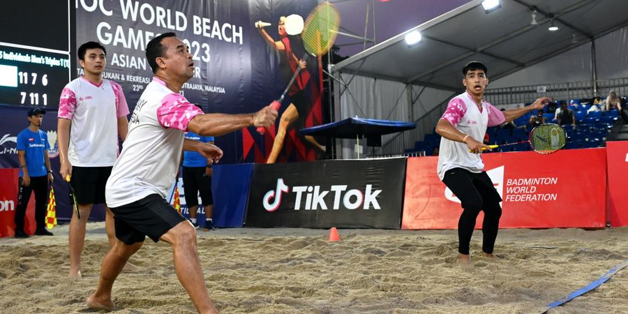 Sampai Buat Legenda China Terkejut, Ini Alasan Rionny Mainaky Ikut Main Wakili Indonesia pada Kualifikasi Airbadminton World Beach Games 2023