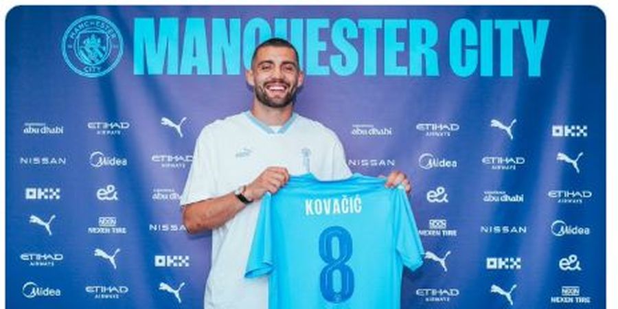 RESMI - Mateo Kovacic Gabung Man City, Warisi Jersei Peninggalan Ilkay Guendogan