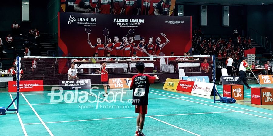 Audisi Umum PB Djarum 2023 -  Screening Tahap Kedua Loloskan 457 Peserta