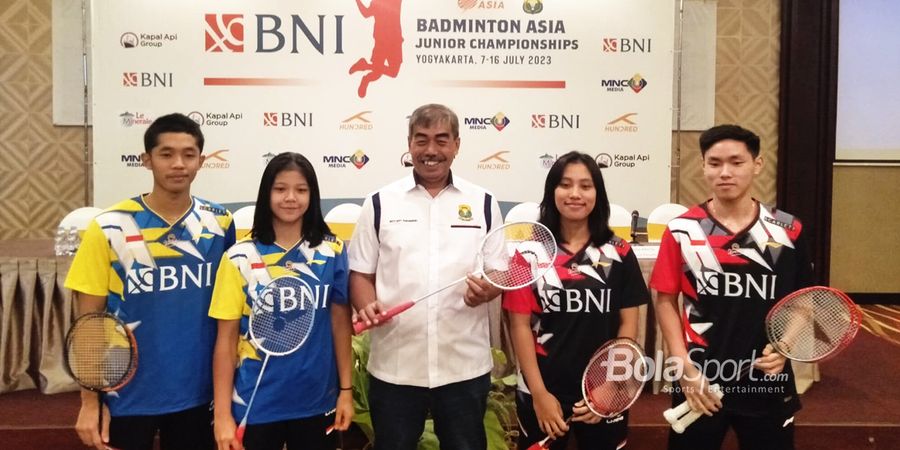 Kejuaraan Asia Junior 2023 - Berbekal Latihan Khusus dan Mental Baja, Indonesia Siap Gempur China di Fase Grup