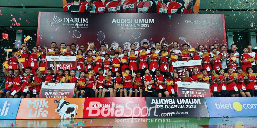 Audisi Umum PB Djarum 2023 - 51 Peserta Lolos Tahap Audisi dan Langsung Menjalani Fase Karantina