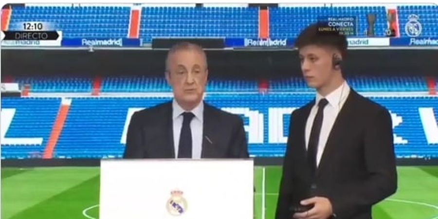 Momen Perkenalan Arda Guler di Real Madrid, Jadi Bodyguard Dadakan Presiden sampai Usap Air Mata Mama