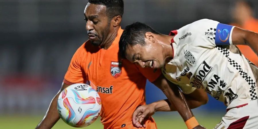 Hasil Liga 1 - Pato Cetak Dua Gol, Borneo FC Kirim Bali United ke Dasar Klasemen