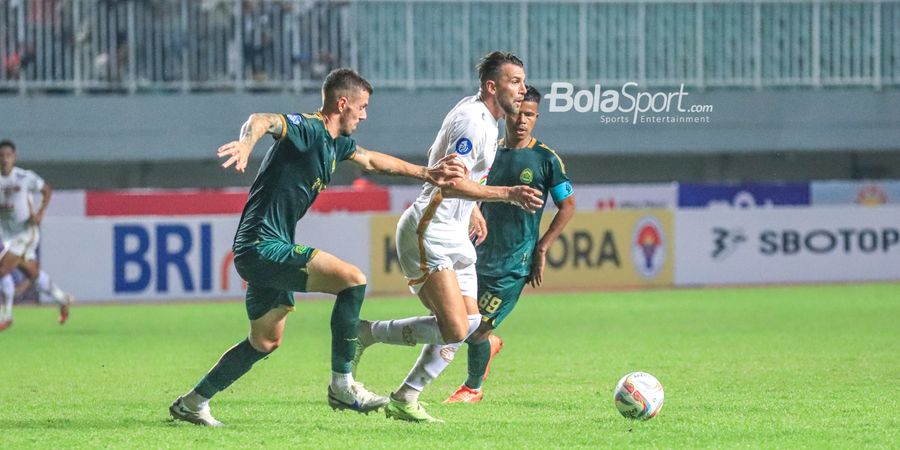 Hasil Liga 1 - Full Lokal di Babak Kedua, Persija Curi Poin dari Persikabo 1973