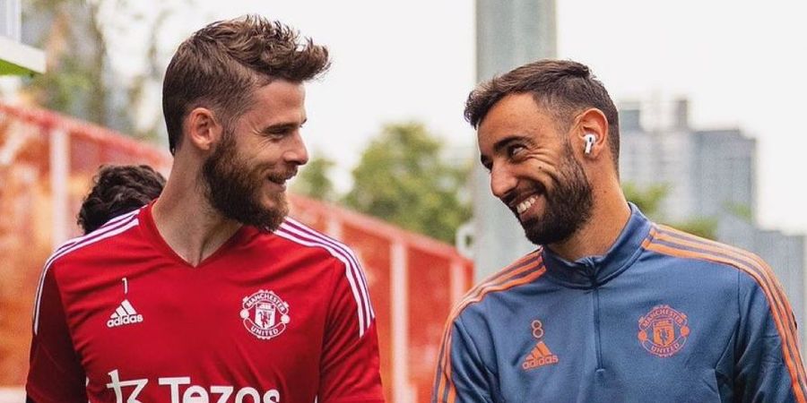 Kata Bruno Fernandes soal Kepergian De Gea dari Man United, Pantas Dapat 1 Penghormatan