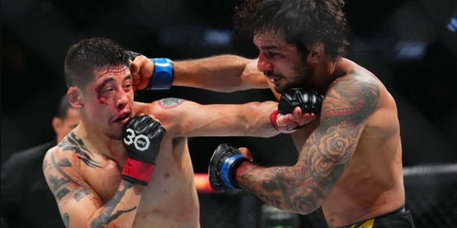 Hasil UFC 290 - Bertempur Epik 25 Menit, Alexandre Pantoja Rebut Sabuk Brandon Moreno