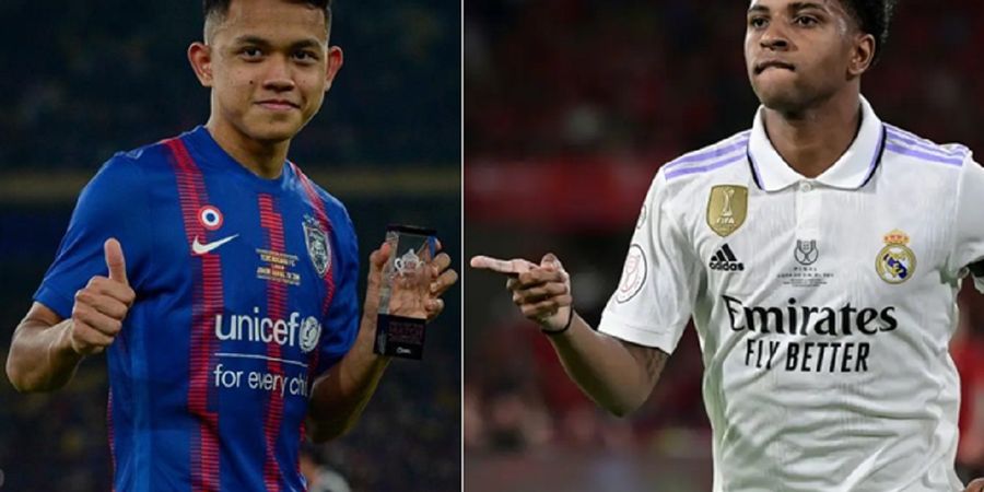 Disamakan dengan Rodrygo Real Madrid, Roket Timnas Malaysia Diminta ke Liga 1 Indonesia jika Ingin Lebih Top