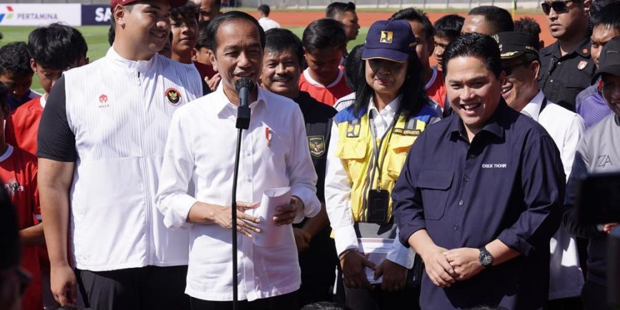 Pujian Selangit Presiden Jokowi untuk Erick Thohir dalam Proses Seleksi Pemain Timnas U-17 Indonesia