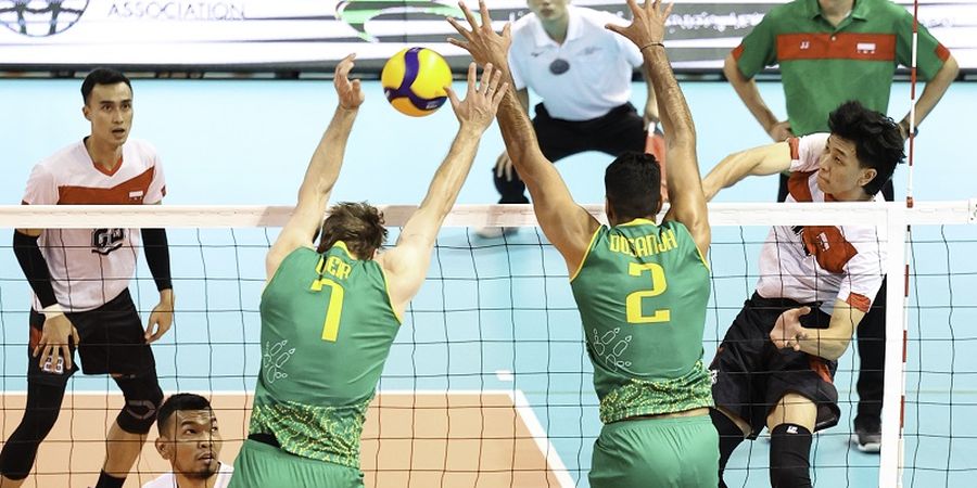 Hasil AVC Challenge Cup 2023 - Kalah Postur, Indonesia Ditekuk Australia 1-3