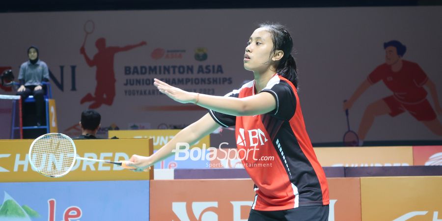 Kejuaraan Asia Junior 2023 - Makin Nyaman Bermain, Mutiara Temukan Celah Bekal Tampil ke Final