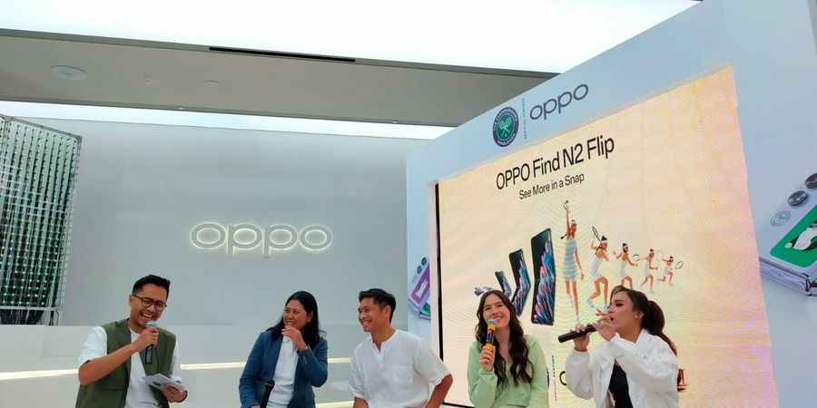 Yayuk dan Christo Hadiri Nobar Final The Wimbledon oleh Oppo