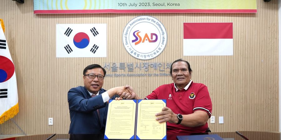 Bangun Sarana Latihan Bertaraf Internasional, NPC Indonesia Jalin Kerja Sama Dengan Korea Selatan