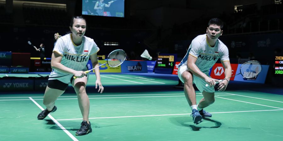 Korea Open 2023 - Praveen/Melati Rasakan Kemajuan meski Kalah dari Pasangan No 1 Zheng/Huang
