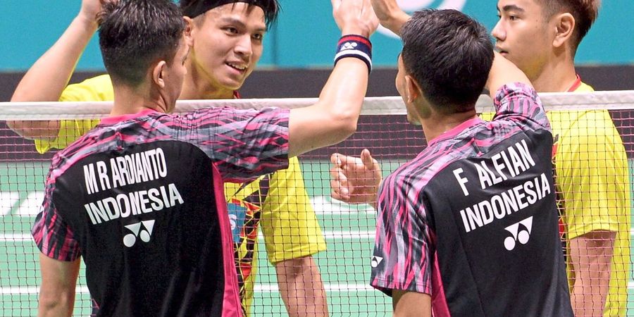 Korea Open 2023 - Ganda Putra Malaysia yang Baru Reuni Tetap Full Senyum meski Rekornya Makin Tertinggal dari Fajar/Rian