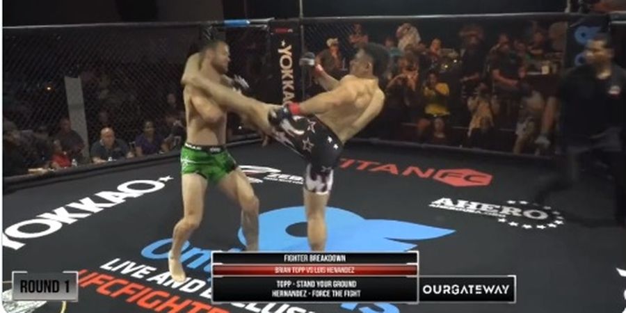 Rekor Dunia Baru KO Tercepat di MMA, Lawan Pingsan dalam 1 Detik!