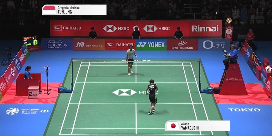 Hasil Japan Open 2023 - Dramatis hingga Titik Darah Penghabisan, Gregoria Taklukkan Ratu Bulu Tangkis Dunia Andalan Tuan Rumah