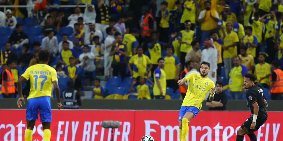 Cristiano Ronaldo Main 33 Menit dan Cetak Gol Palsu, Al Nassr Imbang di Derbi Riyadh